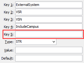 Configuration File Maintenance (IncudeCampus configuration setting)