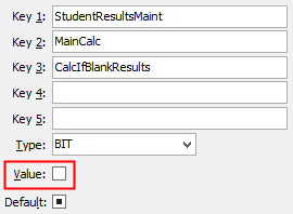 Configuration File Maintenance (MainCalc:CalcIfBlankResults)