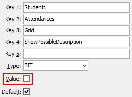 Configuration File Maintenance (ShowPossibleDescription)