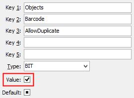 Configuration File Maintenance - AllowDuplicate configuration setting