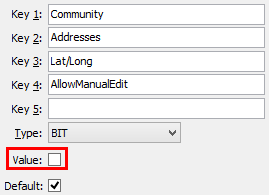 Configuration File Maintenance - AllowManualEdit