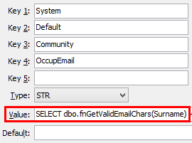 Configuration File Maintenance - Community,OccupEmail