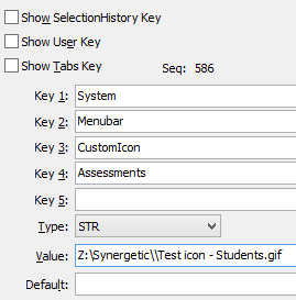 Configuration File Maintenance - Menubar Custom Icons (value cutdown)