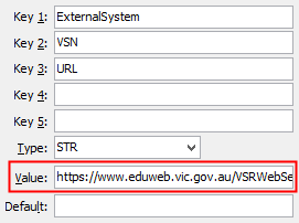 Configuration File Maintenance - VRL:URL configuration setting