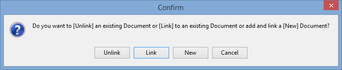 Confirm window (Unlinking medical plan documents)