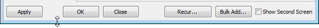Create Absence Event (dragging window)