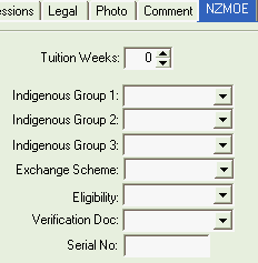 Current Student Maintenance - NZMOE tab (cut down)