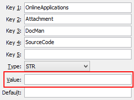 DocManSourceCode configuration setting