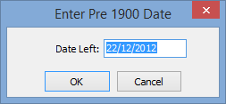 Enter pre-1900 date