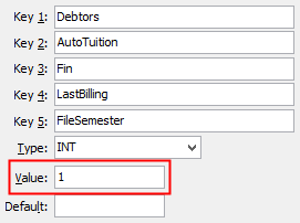 LastBillingFileSemester configuration setting