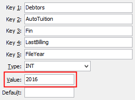 LastBillingFileYear configuration setting