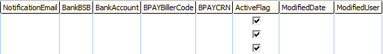 Lookup Table Maintenance - Finance (luPayrollSuperannuationFund lookup table, part 2)
