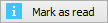Mark as read (info) button