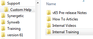 My Custom Help file server