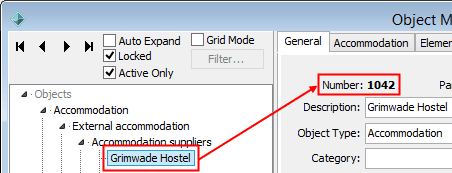 Object Maintenance window (cut down)