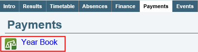 Payments tab (GL payment options)