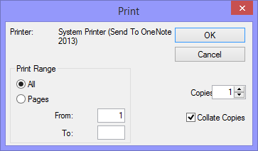 Print window (Crystal reports)