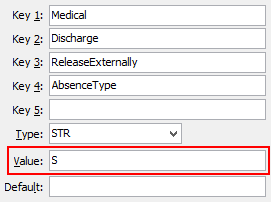 ReleaseExternally-AbsenceType configuration setting
