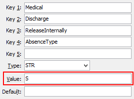 ReleaseInternally-AbsenceType configuration setting