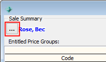 Sales Entry (highlighted launch button - community maintenance)
