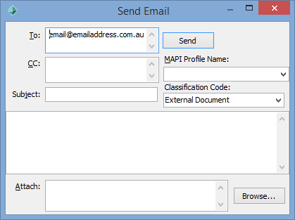 Send email