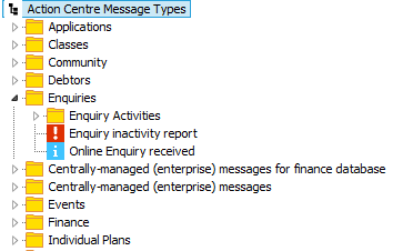 Settings Maintenance - group of notifications is expanded