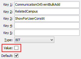 ShowForUserConstit configuration setting