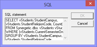 SQL window