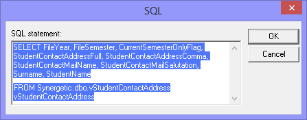 SQL window