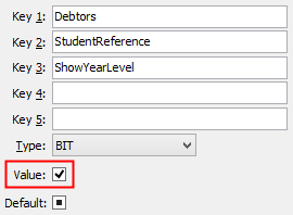 StudentReferenceShowYearLevel configuration setting