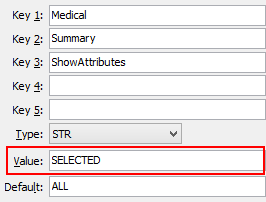 SummaryShowAttributes configuration setting