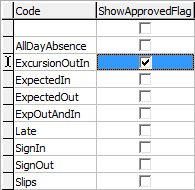 uAbsenceEventType ShowApprovedFlag example