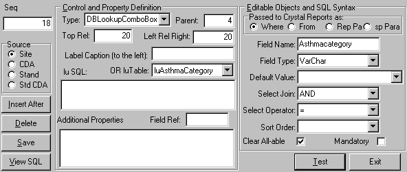 User Form Designer (cut down)